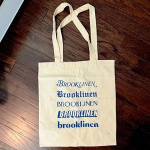 Brooklinen Logo Canvas Tote Bag